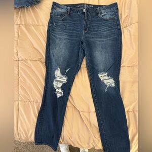 American Eagle high rise stretch jeggings
